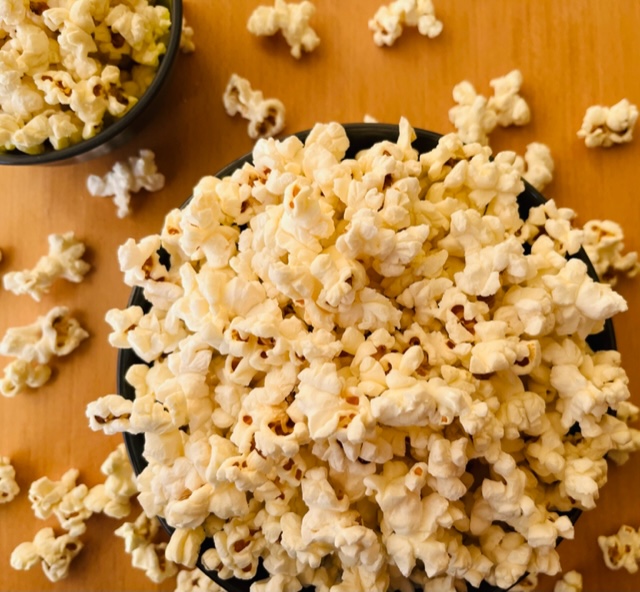 Homemade Buttered Popcorn