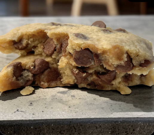 Easy single serve microwave chocolate chip cookies